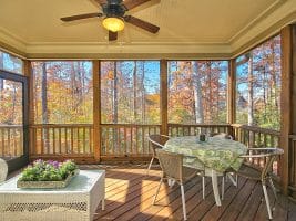 Screened Porch is structural option
