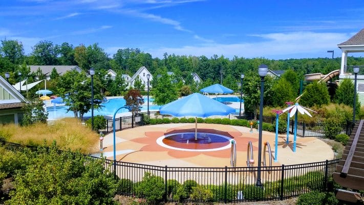 Briar Chapel, 2 salt water pools and splash pad